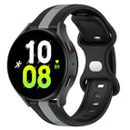 For Samsung Galaxy Watch5 44mm / Black+Grey