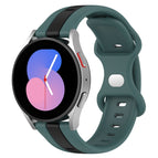 For Samsung Galaxy Watch5 40mm / Green+Black