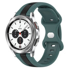 For Samsung  Galaxy Watch 4 Classic 42mm / Green+Black