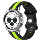 For Samsung  Galaxy Watch 4 Classic 42mm / Black+Green