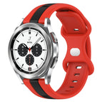 For Samsung  Galaxy Watch 4 Classic 42mm / Red+Black