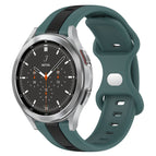 For Samsung  Galaxy Watch 4 Classic 46mm / Green+Black
