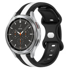 For Samsung  Galaxy Watch 4 Classic 46mm / Black+White