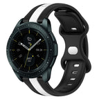 For Samsung Galaxy Watch 42mm / Black+White