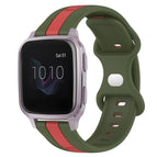 For Garmin Venu SQ / Red+Army Green
