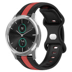 For Garminmove Luxe / Black+Red