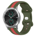 For Garminmove Luxe / Red+Army Green