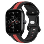 For Amazfit GTS 4 / Black+Red