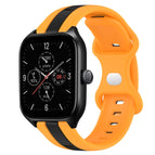 For Amazfit GTS 4 / Black+Yellow