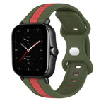 For Amazfit GTS 2E / Red+Army Green