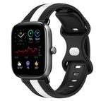For Amazfit GTS 2 Mini / Black+White