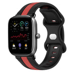 For Amazfit GTS 2 Mini / Black+Red