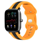 For Amazfit GTS 2 Mini / Black+Yellow