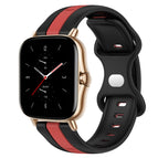 For Amazfit GTS 2 / Black+Red