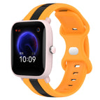 For Amazfit Pop Pro / Black+Yellow