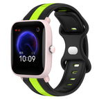 For Amazfit Pop Pro / Black+Green
