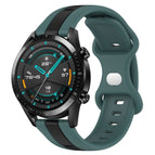For Huawei Watch GT2 42mm / Green+Black