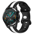 For Huawei Watch GT2 42mm / Black+White