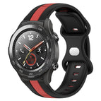 For Huawei Watch 2 / Black+Red