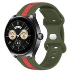 For Huawei Watch Buds / Red+Army Green
