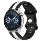 For Huawei Watch GT3 46mm / Black+White
