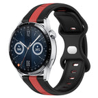 For Huawei Watch GT3 46mm / Black+Red