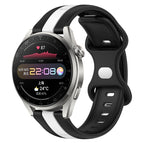 For Huawei Watch 3 Pro New / Black+White