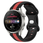 For Huawei Watch 3 Pro New / Black+Red