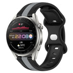 For Huawei Watch 3 Pro / Black+Grey