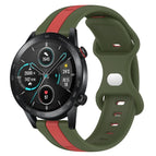 For Honor Magic Watch 2 46mm / Red+Army Green