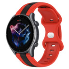 For Amazfit GTR 3 Pro / Red+Black