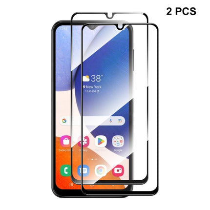 For Samsung Galaxy A14 5G ENKAY Hat-Prince Full Glue 0.26mm 9H 2.5D Tempered Glass Full Film, For Samsung Galaxy A14 5G(1pcs), For Samsung Galaxy A14 5G(2pcs), For Samsung Galaxy A14 5G(5pcs), For Samsung Galaxy A14 5G(10pcs)