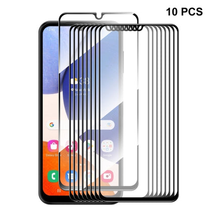 For Samsung Galaxy A14 5G ENKAY Hat-Prince Full Glue 0.26mm 9H 2.5D Tempered Glass Full Film, For Samsung Galaxy A14 5G(1pcs), For Samsung Galaxy A14 5G(2pcs), For Samsung Galaxy A14 5G(5pcs), For Samsung Galaxy A14 5G(10pcs)