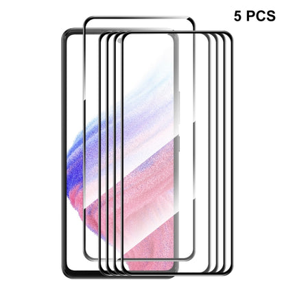 For Samsung Galaxy A54 5G ENKAY Hat-Prince Full Glue 0.26mm 9H 2.5D Tempered Glass Full Film, For Samsung Galaxy A54 5G(1pcs), For Samsung Galaxy A54 5G(2pcs), For Samsung Galaxy A54 5G(5pcs), For Samsung Galaxy A54 5G(10pcs)
