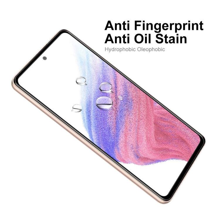 For Samsung Galaxy A54 5G ENKAY Hat-Prince 6D Full Glue Tempered Glass Full Film, For Samsung Galaxy A54 5G(1pc), For Samsung Galaxy A54 5G(2pcs), For Samsung Galaxy A54 5G(5pcs)