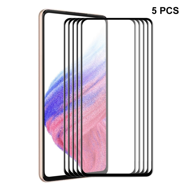 For Samsung Galaxy A54 5G ENKAY Hat-Prince 6D Full Glue Tempered Glass Full Film, For Samsung Galaxy A54 5G(1pc), For Samsung Galaxy A54 5G(2pcs), For Samsung Galaxy A54 5G(5pcs)