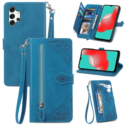 Embossed Flower Shockproof Leather Phone Case, For  Samsung Galaxy A32 5G, For Xiaomi Redmi K50 Ultra