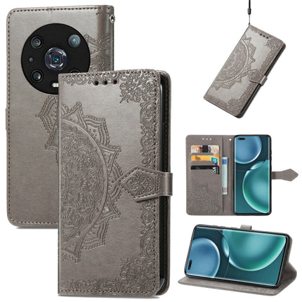 Mandala Flower Embossed Leather Phone Case, For Honor Magic 4 Pro, For Honor X8 5G, For Honor X30 / Magic 4 Lite 5G, For Infinix Note 11