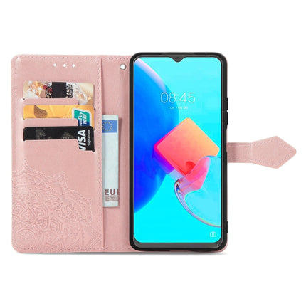 Mandala Flower Embossed Leather Phone Case, For Xiaomi Poco X3 Pro, For Xiaomi Poco X4 GT, For Xiaomi Redmi Note 10S, For Asus Zenfone 9