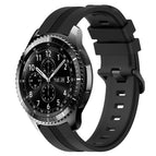 For Samsung Gear S3 Frontier / Black