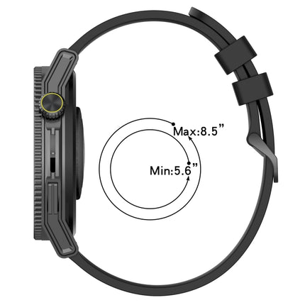22mm Concave Striped Slicone Watch Band, For Xiaomi Watch S2 42mm, For Xiaomi Watch S2 46mm