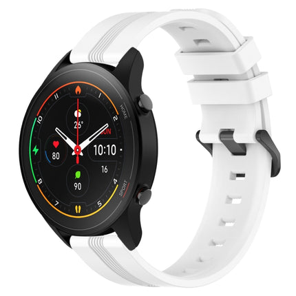 22mm Concave Striped Slicone Watch Band, For Xiaomi MI Watch S1, For Xiaomi MI Watch S1 Pro