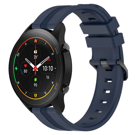 22mm Concave Striped Slicone Watch Band, For Xiaomi MI Watch S1, For Xiaomi MI Watch S1 Pro