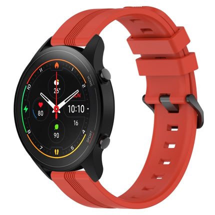 22mm Concave Striped Slicone Watch Band, For Xiaomi MI Watch S1, For Xiaomi MI Watch S1 Pro