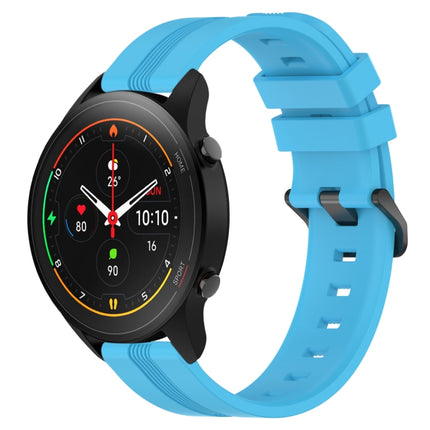 22mm Concave Striped Slicone Watch Band, For Xiaomi MI Watch S1, For Xiaomi MI Watch S1 Pro