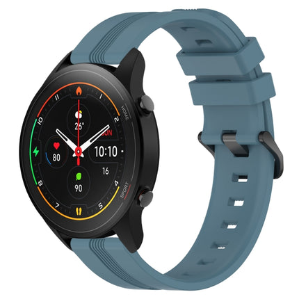 22mm Concave Striped Slicone Watch Band, For Xiaomi MI Watch S1, For Xiaomi MI Watch S1 Pro