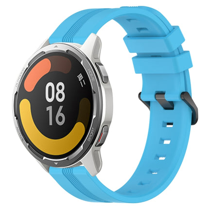 22mm Concave Striped Slicone Watch Band, For Xiaomi MI Watch Color 2, For Xiaomi MI Watch Sport