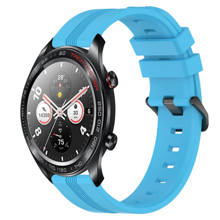 22mm Concave Striped Slicone Watch Band, For Honor Magic Watch 2 46mm, For Honor Watch Dream
