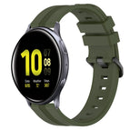 For Samsung Galaxy Watch Active 2 40mm / Armygreen