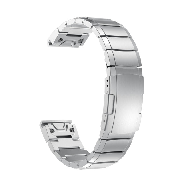 26mm Tortoise Shell Stainless Steel Watch Band, For Garmin Fenix 7X, For Garmin Enduro 2, For Garmin Tactix 7, For Garmin Tactix 7 Pro, For Garmin Fenix 7X Solar, For Garmin Tactix Delta, For Garmin Enduro, For Garmin Fenix 6X, For Garmin Fenix 6X Pro ...